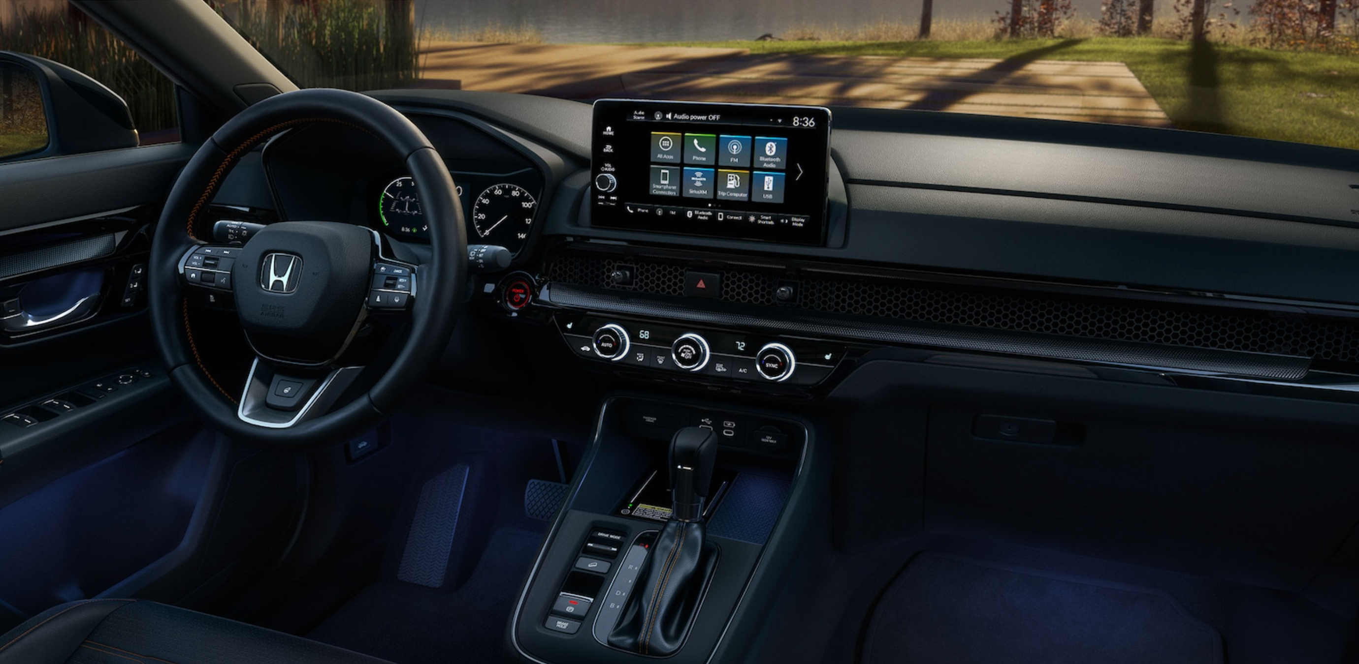 2025 Honda CR-V Sport Touring Hybrid with Black Leather Interior for sale near Newark