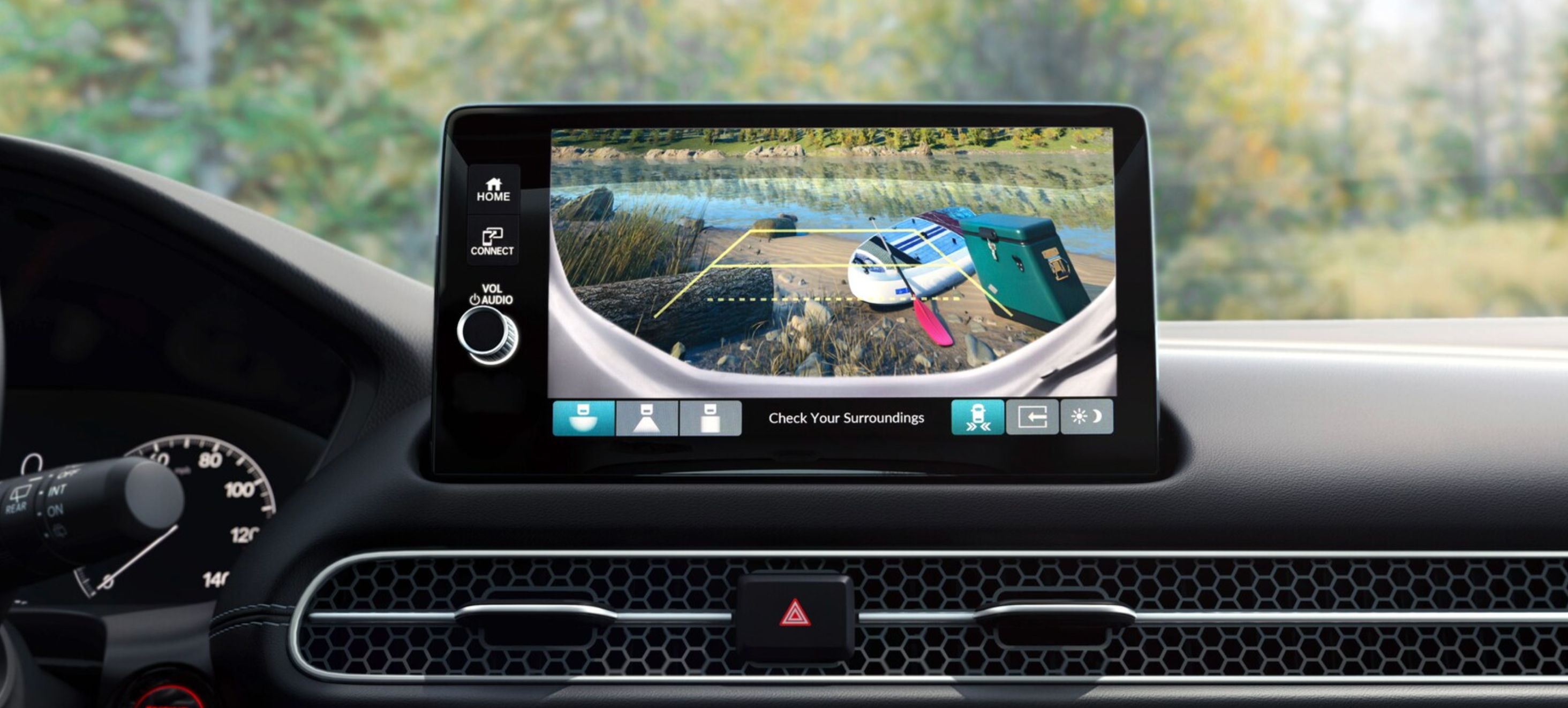 Interior of new 2026 Honda HR-V for sale near Cambridge, OH